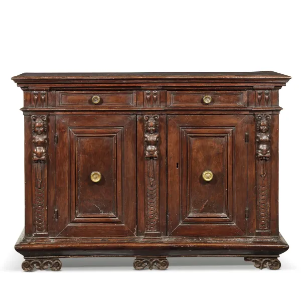 CREDENZA, TOSCANA, SECOLO XVII