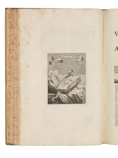      (Illustrati 700)   ACCADEMIA DELLA CRUSCA.   Vocabolario degli accademici della Crusca. Quarta impressione.   In Firenze, appresso Domenico Maria Manni, 1729-1738. 