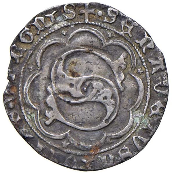 



SIENA. REPUBBLICA (1180-1390). GROSSO DA 5 SOLDI 6 DENARI (1404-1423)