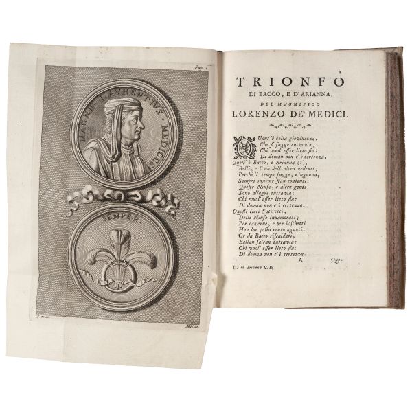 (Carnevale - Illustrati 700)   GRAZZINI, Anton Francesco, detto il Lasca.   Tutti i trionfi, carri,  [..]