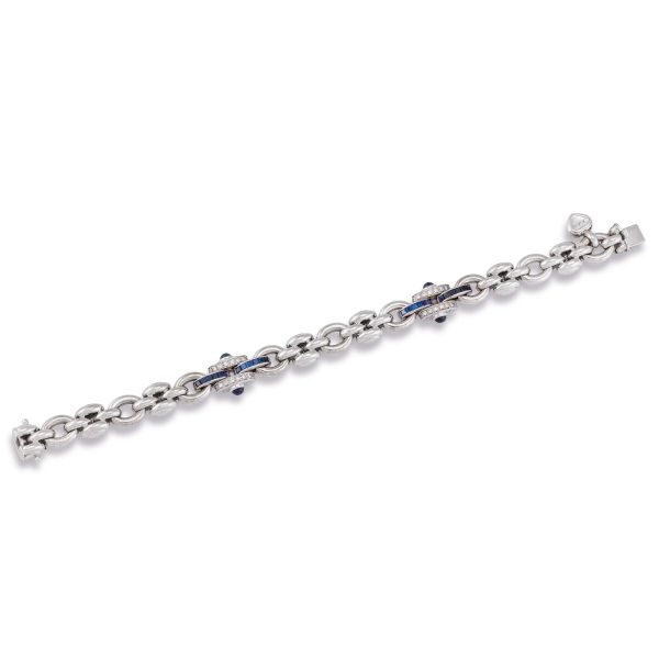



CHOPARD DIAMOND AND SAPPHIRE BRACELET