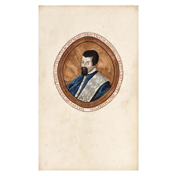 Paolo Paruta portrait. A great Venetian historian and statesman