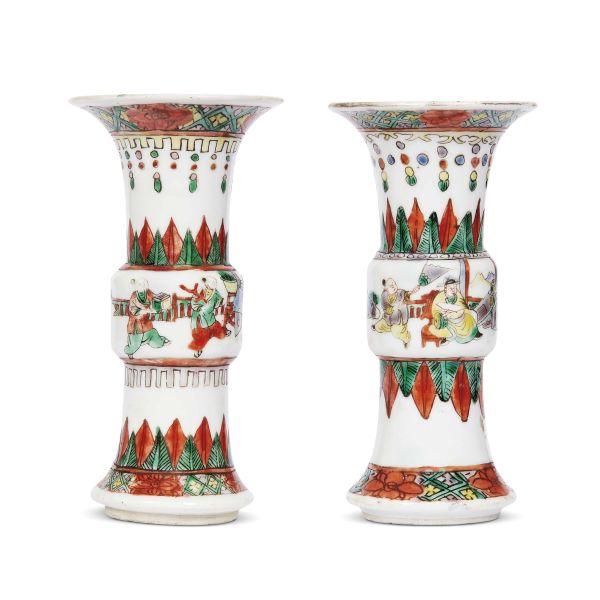 TWO VASES, CHINA, QING DYNASTY, 19th CENTURY