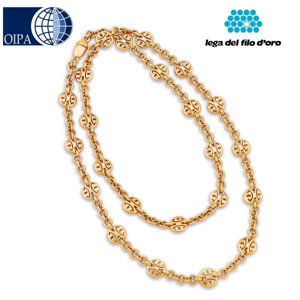 BULGARI LUNGA COLLANA A CATENA