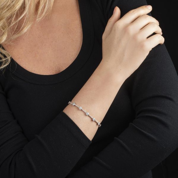 FAVERO BRACCIALE CON MOTIVO FLOREALE