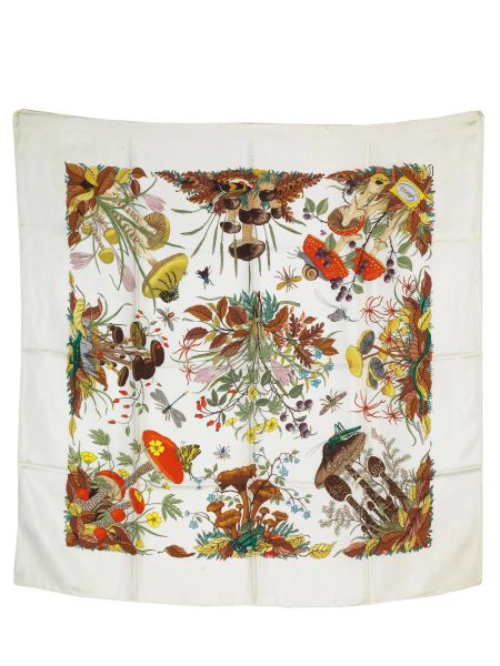      GUCCI CARRE STAMPA FUNGHI 