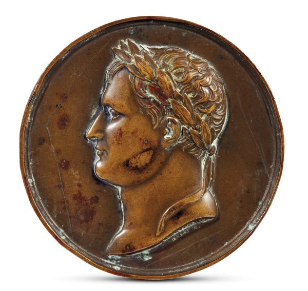 Bertrand Andrieu (Bordeaux 1761-1822), Napoleon, 1811, bronze