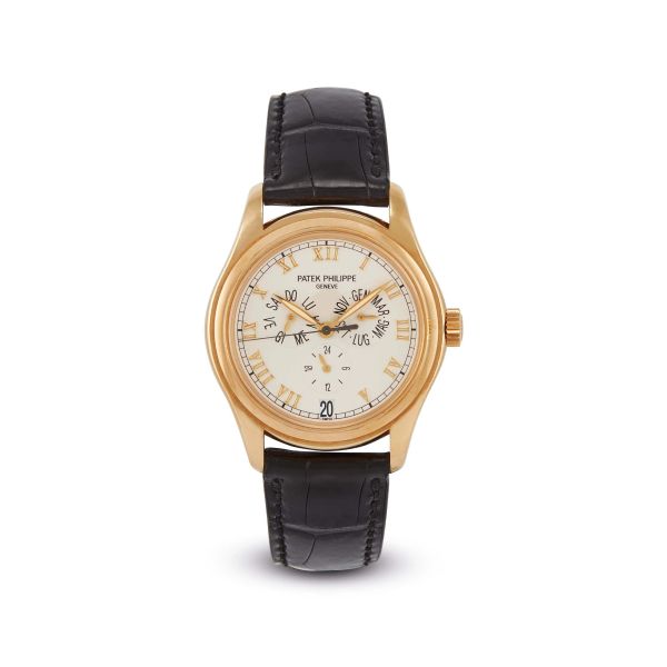 Patek Philippe - PATEK PHILIPPE REF. 5035J ANNUAL CALENDAR YELLOW GOLD WRISTWATCH