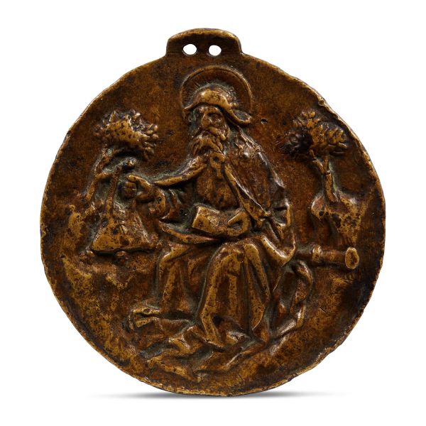 



Germany, 16th century, Saint Hermit, bronze