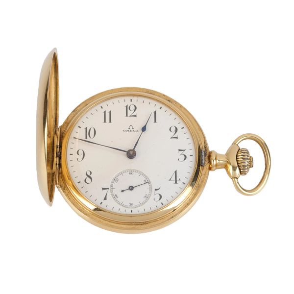 Omega - OMEGA YELLOW GOLD POCKET WATCH  N. 38492XX