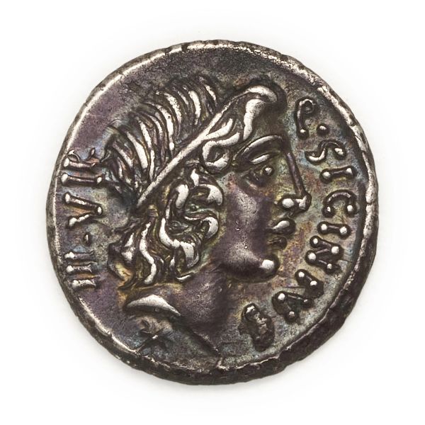 



Sicinia, Coponia - Denario Q. Sicinius and C. Coponius (49 a.C.) - Zecca: Roma