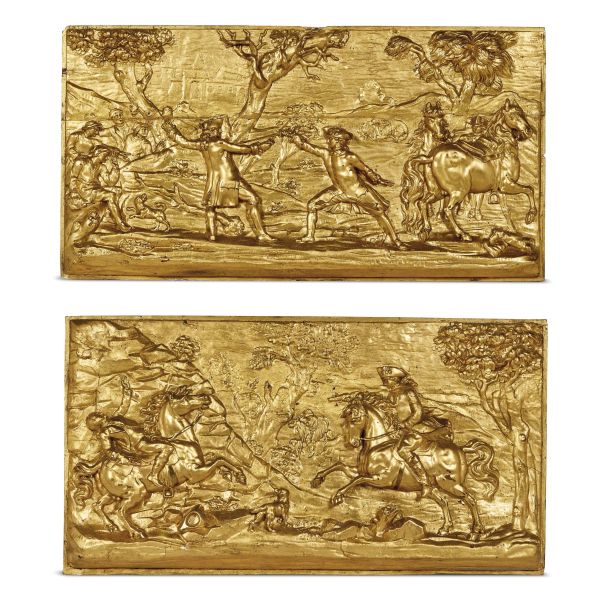 COPPIA DI RILIEVI, VENETO, SECONDA METÀ SECOLO XVIII