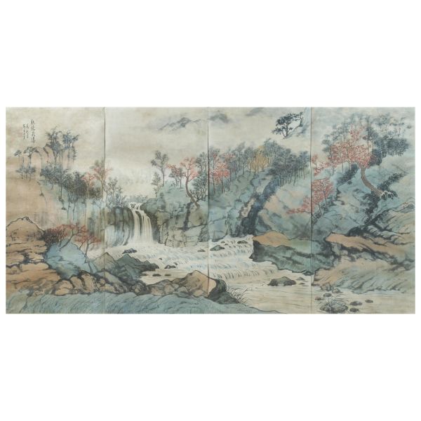 



INK AND COLOUR ON PAPER PAINTING, CHINA, QING DYNASTY, 19TH CENTURY