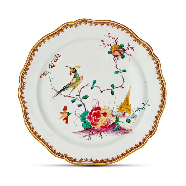 



A FINCK DISH, BOLOGNA, 1775-1797