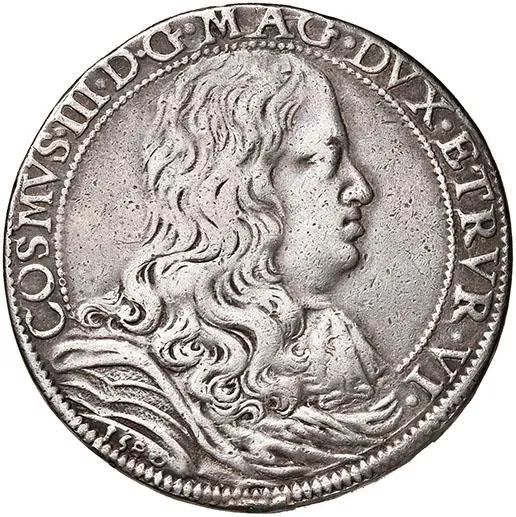 FIRENZE COSIMO III DE&rsquo; MEDICI (1670-1723) PIASTRA 1680