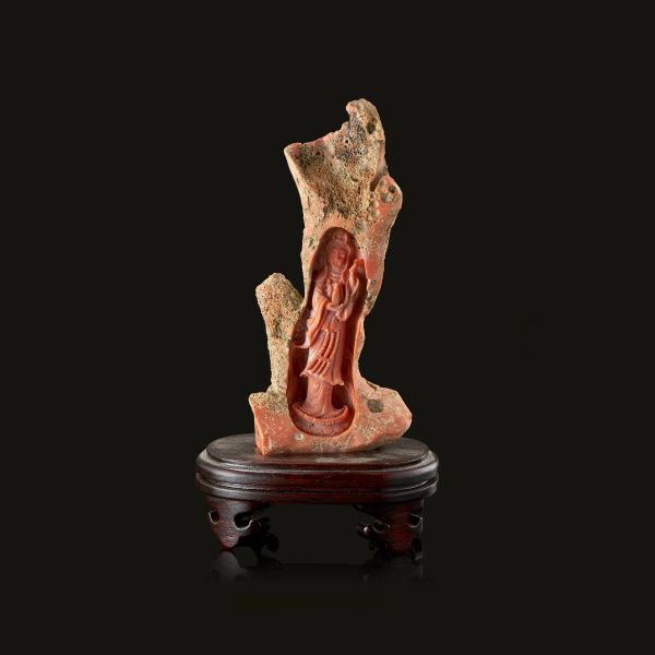 



CORAL CARVING, CHINA, 19TH CENTURY