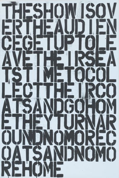      CHRISTOPHER WOOL, FELIX GONZALES-TORRES 