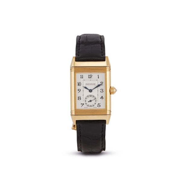 JAEGER LECOULTRE REVERSO DUETTO CLASSIQUE IN ORO REF. 256.1.75