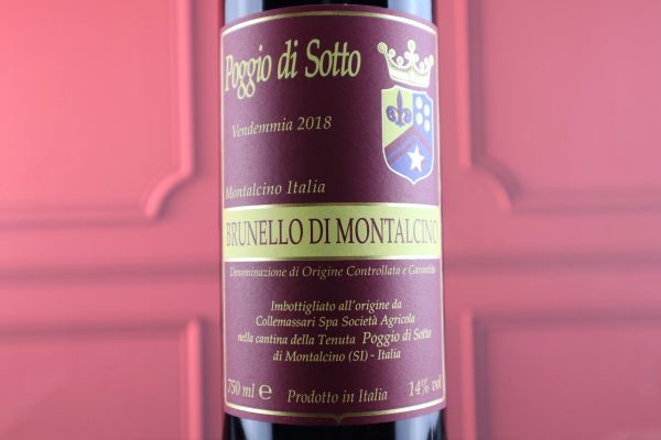 



Brunello di Montalcino Poggio di Sotto 2018