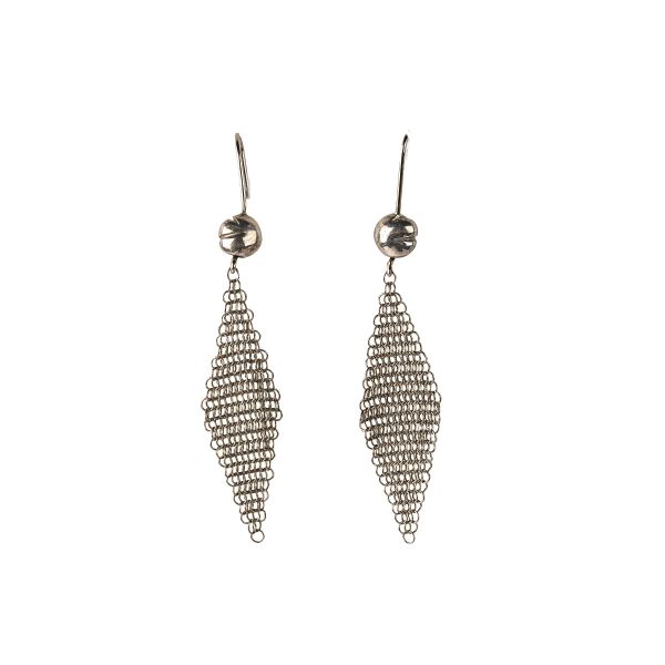 TIFFANY ORECCHINI A MESH