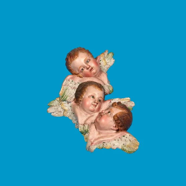 TRITTICO DI CHERUBINI, NAPOLI, SECOLO XVIII/XIX 