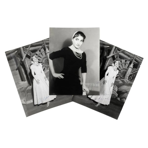 



Rare set of 3 large portraits of the Divine