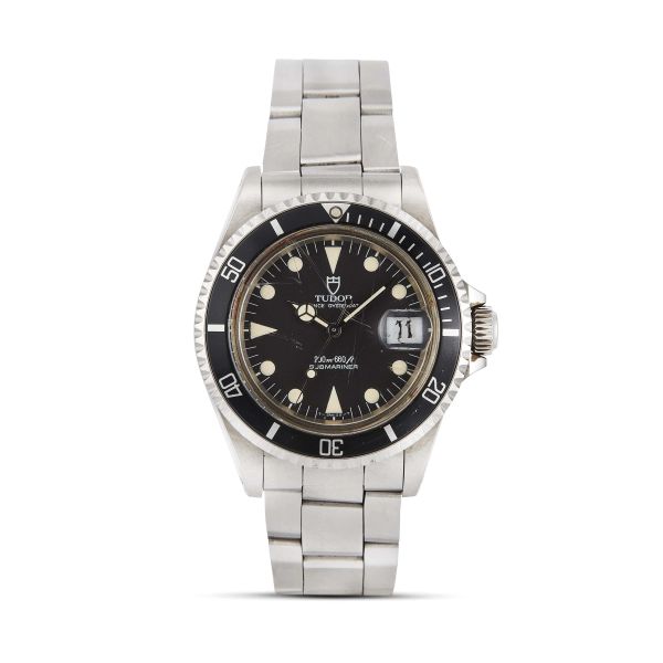 Tudor - TUDOR OYSTERDATE SUBMARINER REF. 79090 N. B4308XX STAINLESS STEEL WRISTWATCH, 1993