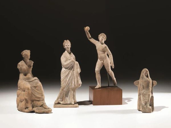   Tre statuette votive  