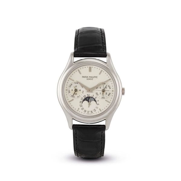 PATEK PHILIPPE QUANTIEME PERPETUELLE REF. 3940G N. 31247XX WHITE GOLD WRISTWATCH