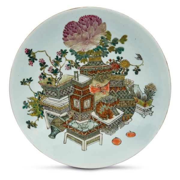 DUE PIATTI, CINA, DINASTIA QING, SEC. XIX-XX