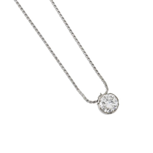 COLLANA CON DIAMANTE