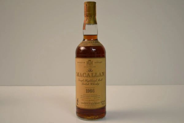 Macallan Sherry Wood 18 Year Old Single Malt Scotch Whisky 1966