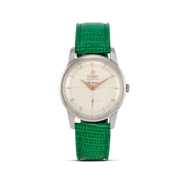 Omega - 



OMEGA GENEVE REF. 2981 STAINLESS STEEL WRISTWATCH