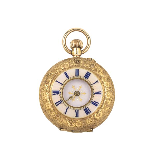 



OROLOGIO DA TASCA DA DONNA IN ORO CON SMALTI