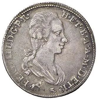 FIRENZE, FERDINANDO III DI LORENA (1790-1801), DOPPIO PAOLO 1791