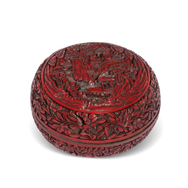 



ROUND CARVED LACQUER BOX, CHINA, QING DYNASTY, 18TH&ndash;19TH CENTURY