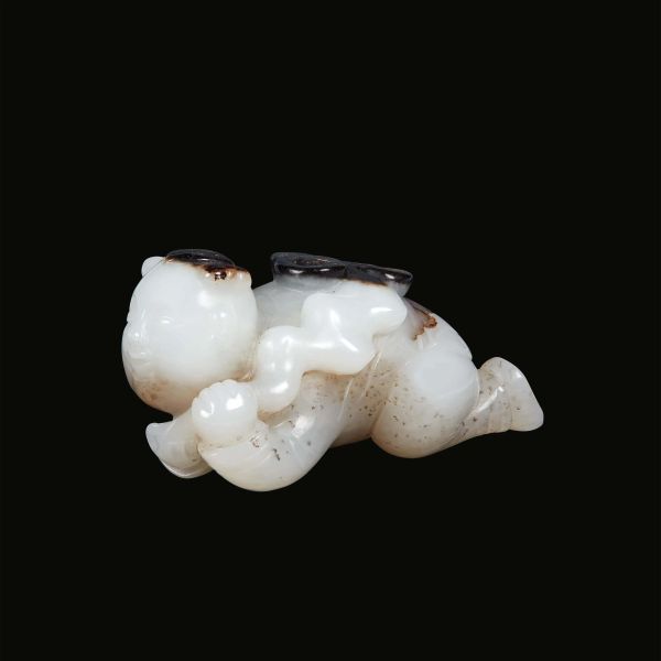 



SMALL JADE SCULPTURE, CHINA, QING DYNASTY, 19TH CENTURY