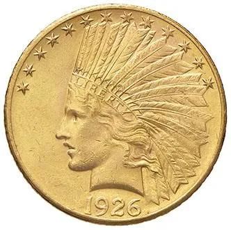 U.S.A., 10 DOLLARI 1926