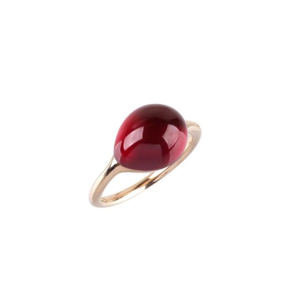 Pomellato - POMELLATO &quot;ROUGE PASSION&quot; RING IN 9KT ROSE GOLD
