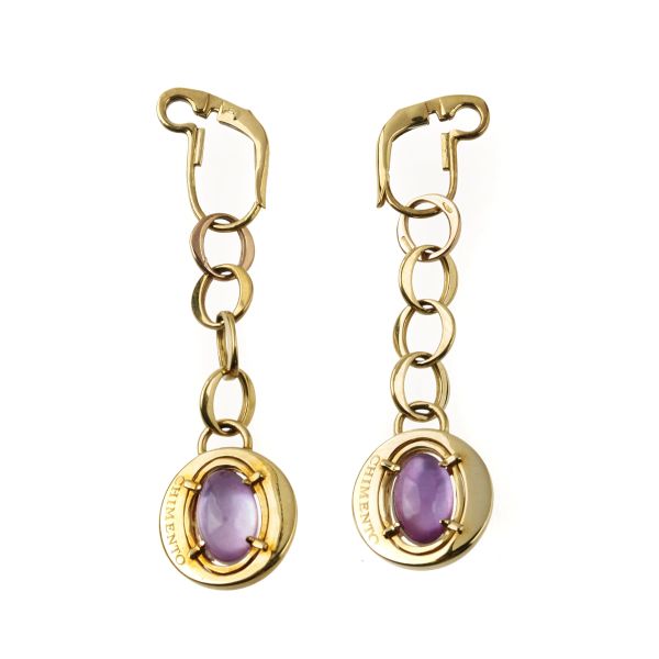 Chimento - 



CHIMENTO CHAIN DROP EARRINGS IN 18KT YELLOW GOLD