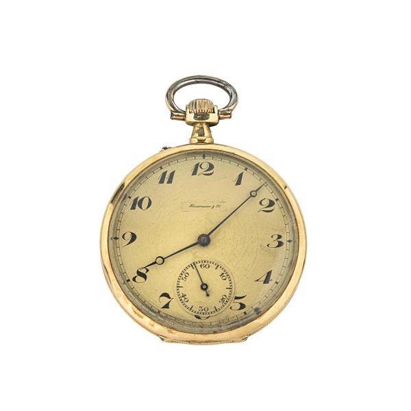 



HAUSMANN &amp; CO. OROLOGIO DA TASCA IN ORO