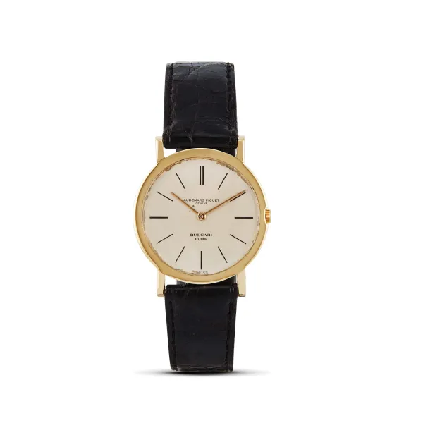 Audemars Piguet - 



AUDEMARS PIGUET BULGARI ULTRATHIN YELLOW GOLD WRISTWATCH