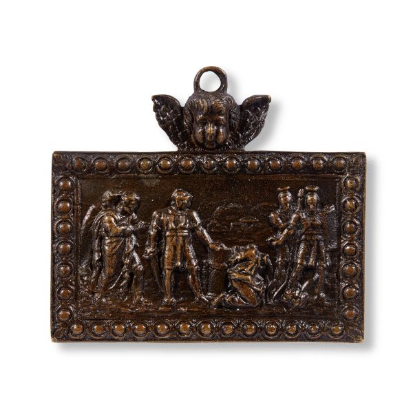 



Veneto, 18th century, The Beheading of Saint Paul, bronze 