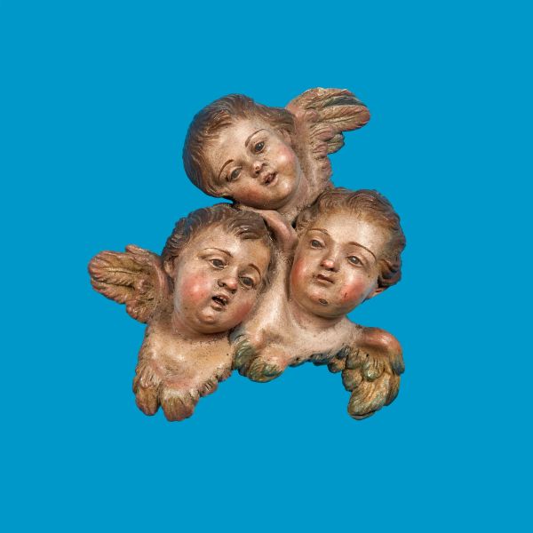 



TRIPTYCH OF CHERUBS, NAPLES, 18TH/19TH CENTURY