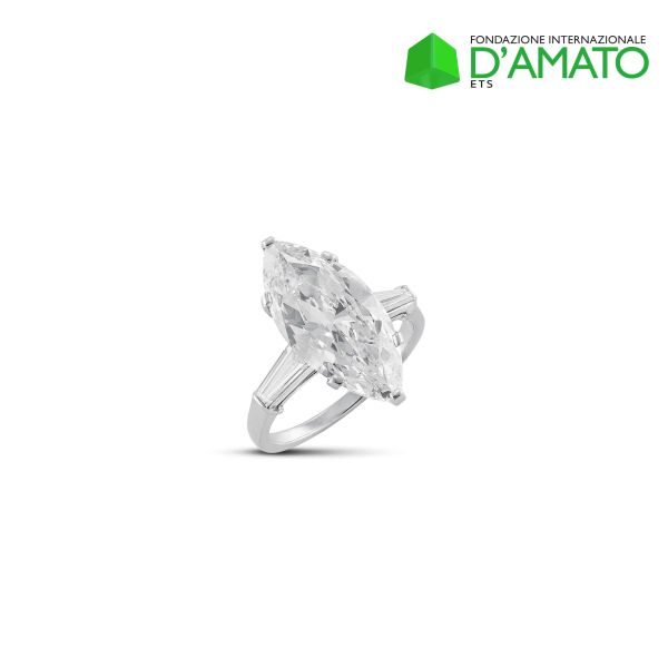 BULGARI DIAMOND RING IN PLATINUM