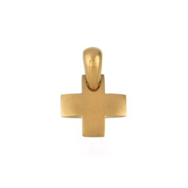 POMELLATO CROSS PENDANT IN 18KT YELLOW GOLD