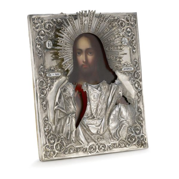 ICONA, MOSCA, 1859, SAGGIATORE IVAN VASILYEVICH AVDEYEV