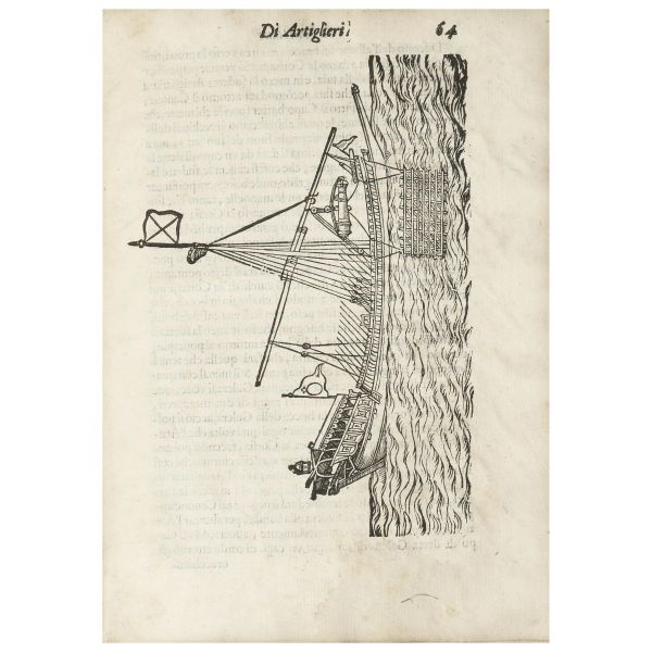 Gentilini, Eugenio. Instruttione di artiglieri. Venezia, de' Franceschi, 1598.