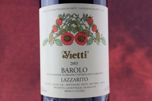 



Barolo Lazzarito Vietti 2003