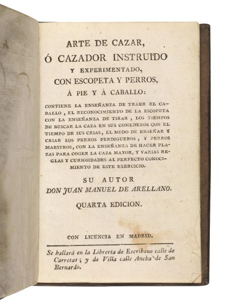 (Caccia - Falconeria - Illustrati 600 - Armi da fuoco)   Lotto di libri di caccia. XVII-XVIII secolo.